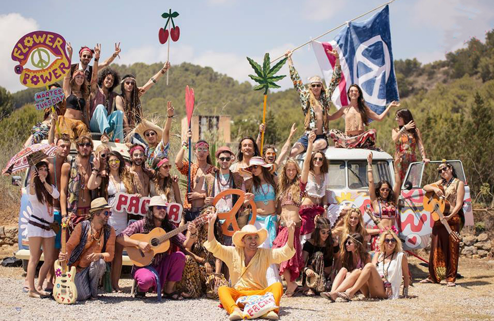 A mediados de los años 60, los hippies llegaron a Formentera