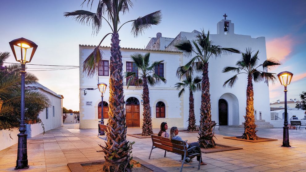 La piazza di Sant Francesc