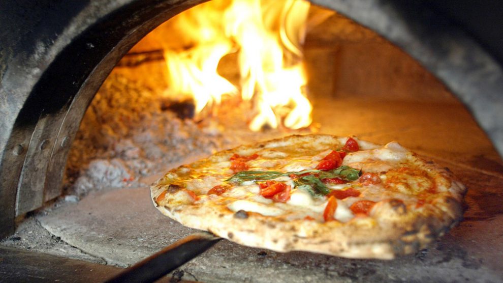 La pizza fatta a Formentera